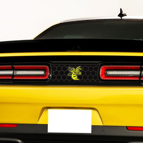 Dodge Challenger Angry Hornet Honeycomb Taillight Divider Decal