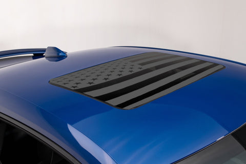 Camaro USA Solid Flag Sunroof Decal
