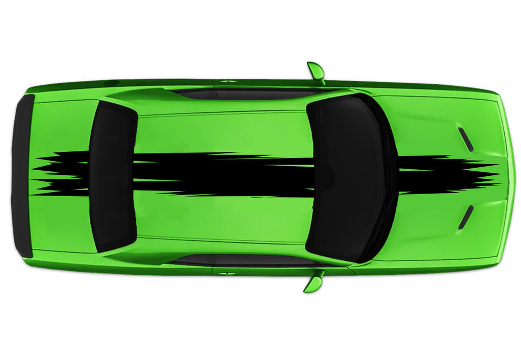 Dodge Challenger Electric Stroke Racing Stripe