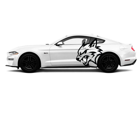 Ford Mustang Extra Large Coyote Side Vinyl Decal Graphics