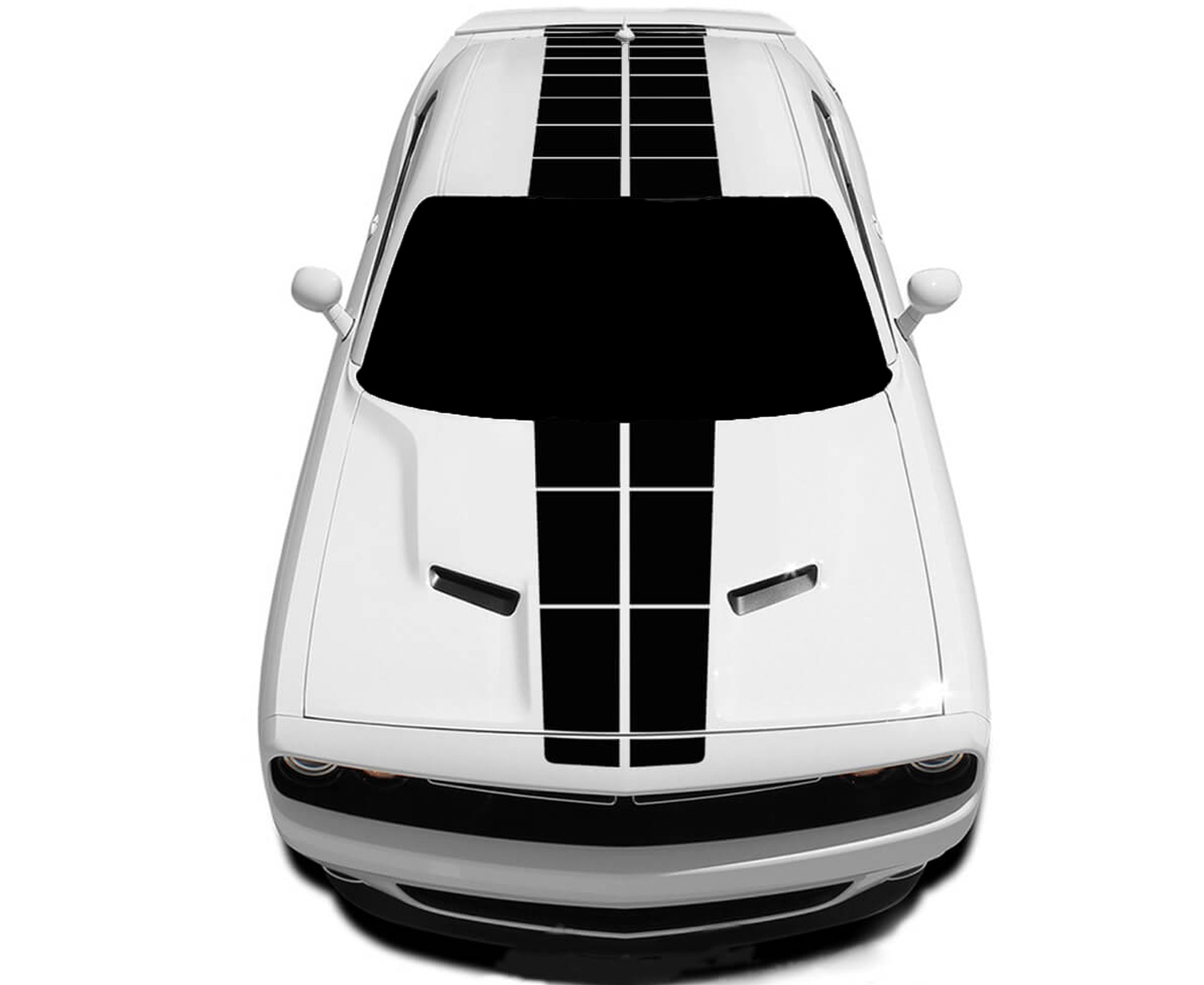 Dodge Challenger Pulse Dual Racing Stripes – ztr graphicz