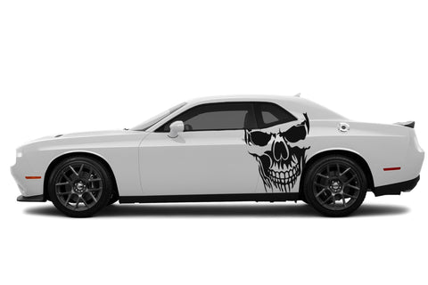 Dodge Challenger Extra Large Skull Body Decals