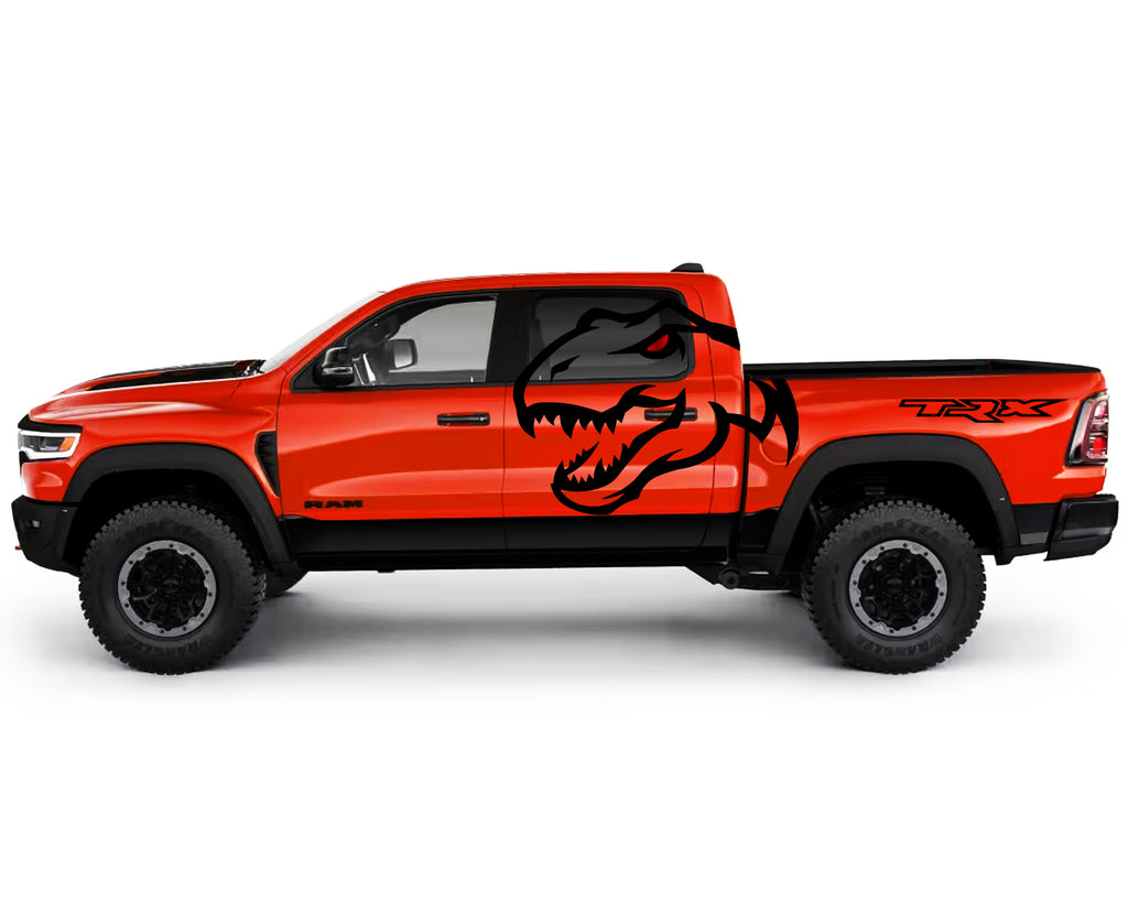 Extra Large TRX Body Decals Fit Dodge Ram TRX
