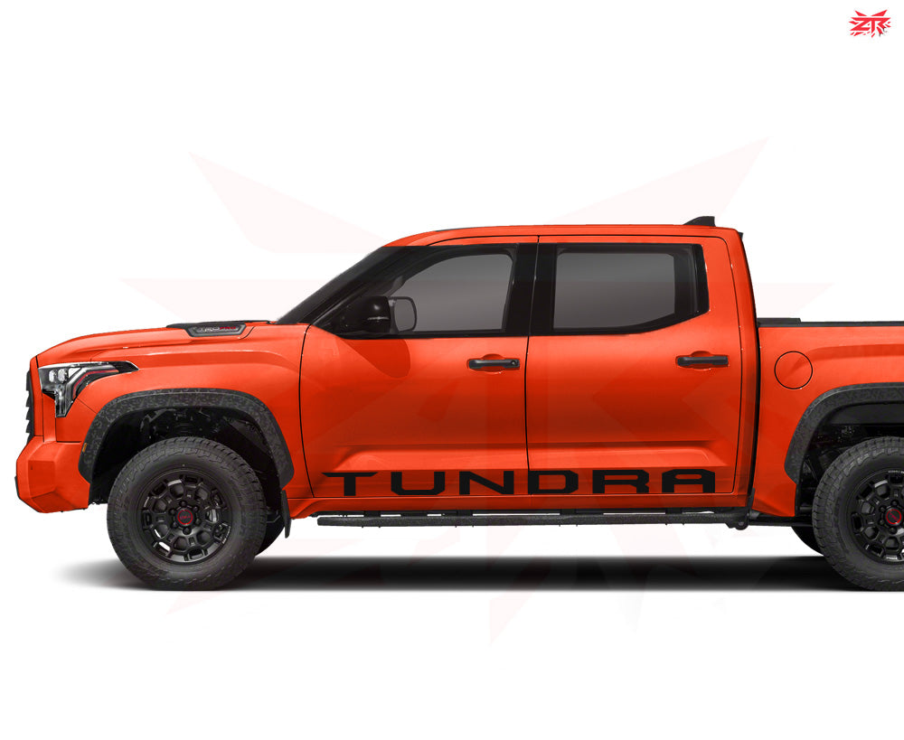 Toyota Tundra Rocker Panel Graphics Vinyl Decals