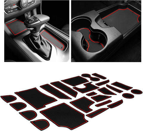 Dodge Charger Custom Interior Non-Slip Anti Dust Cup Holder Inserts