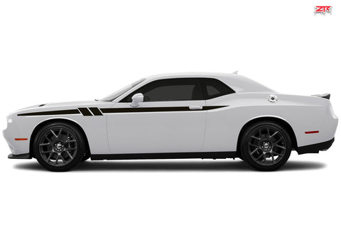 2015-2023 Dodge Challenger Side Accent Hash Stripes