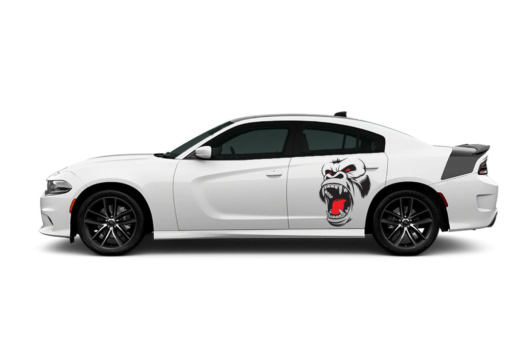 Dodge Charger Angry Ape Quarter Panel Vinyl Decals