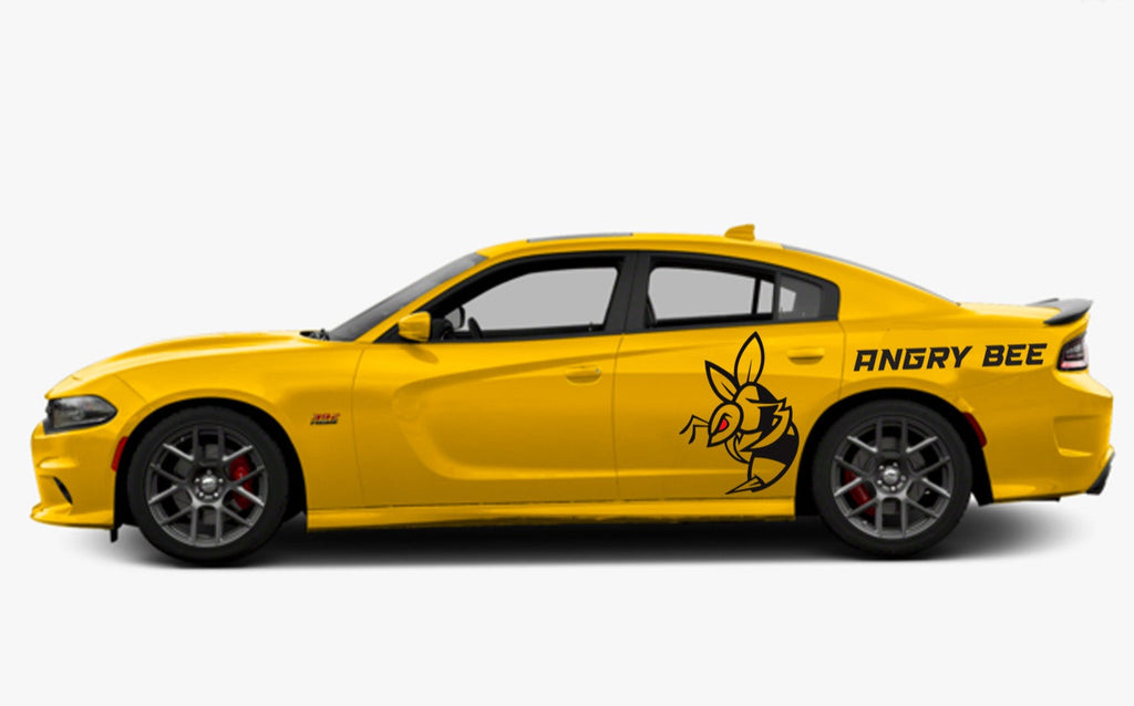 Dodge Charger Angry Bee Quarter Panel Vinyl Decals