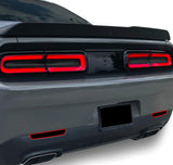 2015-2023 Dodge Challenger Solid Rear Reflector Overlay Blackout Tint Kit