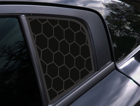 Custom Dodge Charger Outlined Honeycomb 3rd Window Decal