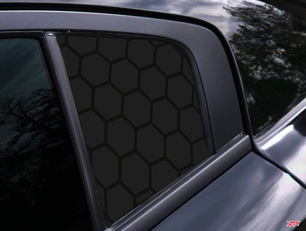 Custom Dodge Charger Solid Honeycomb 3rd Window Decal