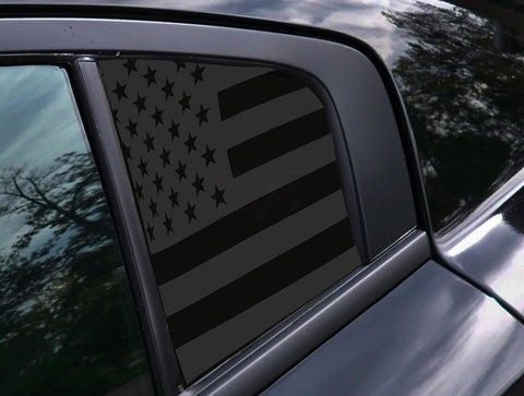 Dodge Charger American Solid Flag Window Decals