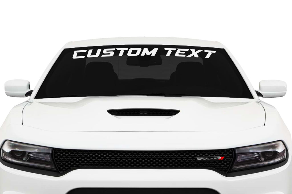 Dodge Charger Windshield Decal