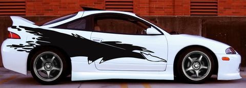 Mitsubishi Eclipse Fast and Furious Side Graphics - ztr graphicz
