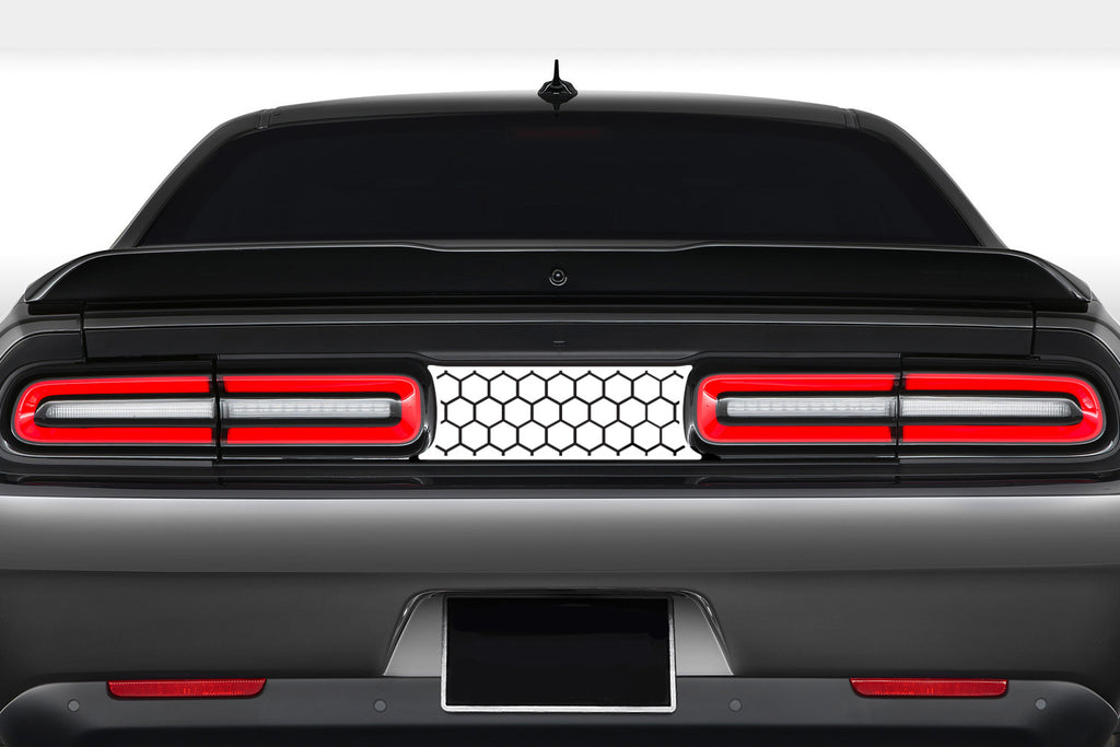 Dodge Challenger Modern Honeycomb Taillight Divider Decal