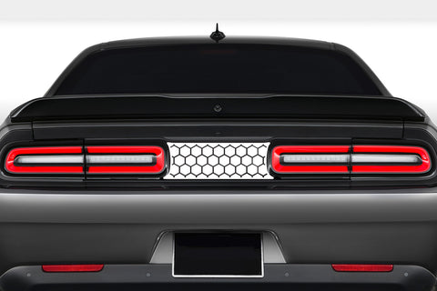 Dodge Challenger Modern Honeycomb Taillight Divider Decal
