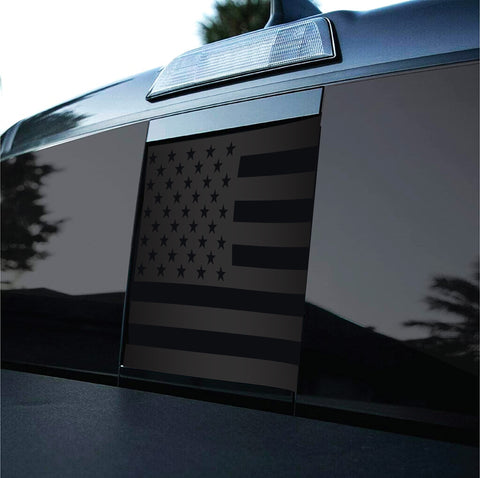 2016-2022 Toyota Tacoma Rear Back Middle Window American Flag